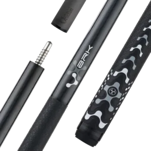 Poison VX Break Cue with Venom Carbon Fiber Shaft - Black/Gray