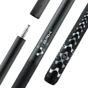 Poison VX Jump/Break Cue with Venom Carbon Fiber Shaft - Black/Gray