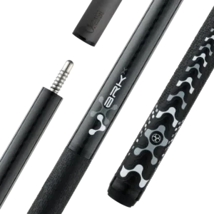 Poison VX Jump/Break Cue with Venom Carbon Fiber Shaft - Black/Gray