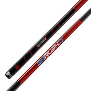 Predator Red BK Rush+ Jump/Break Cue - Sport Wrap