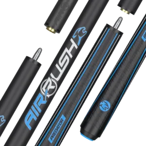 Predator Air Rush Black Jump Cue - Sport Wrap