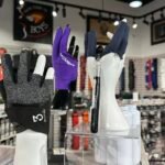 Billiard accessories including chalk, tips and cue glove